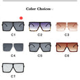 Oversized Women Sunglasses Square