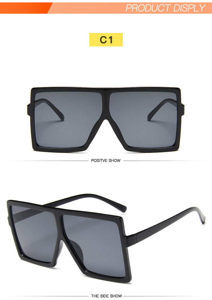 Oversized Women Sunglasses Square