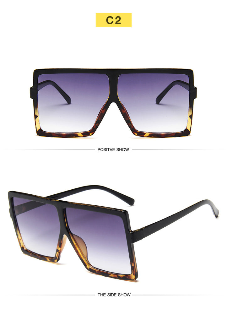 Oversized Women Sunglasses Square