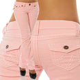 Plus Size Jeans Woman Skinny Pockets