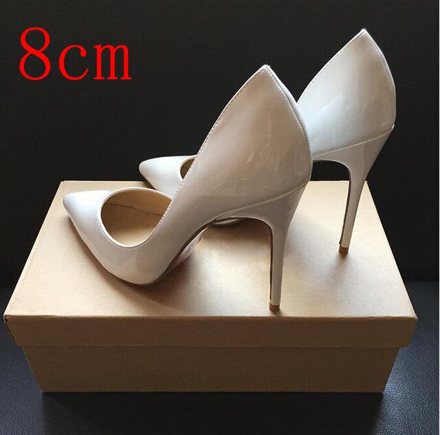 Thin heel women wedding shoes