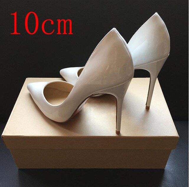 Thin heel women wedding shoes