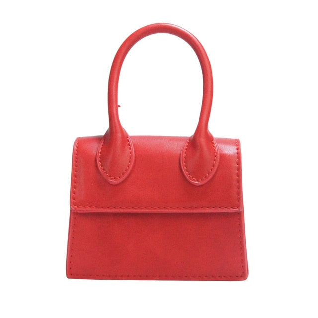 Square bag Quality PU Leather