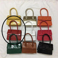 Square bag Quality PU Leather