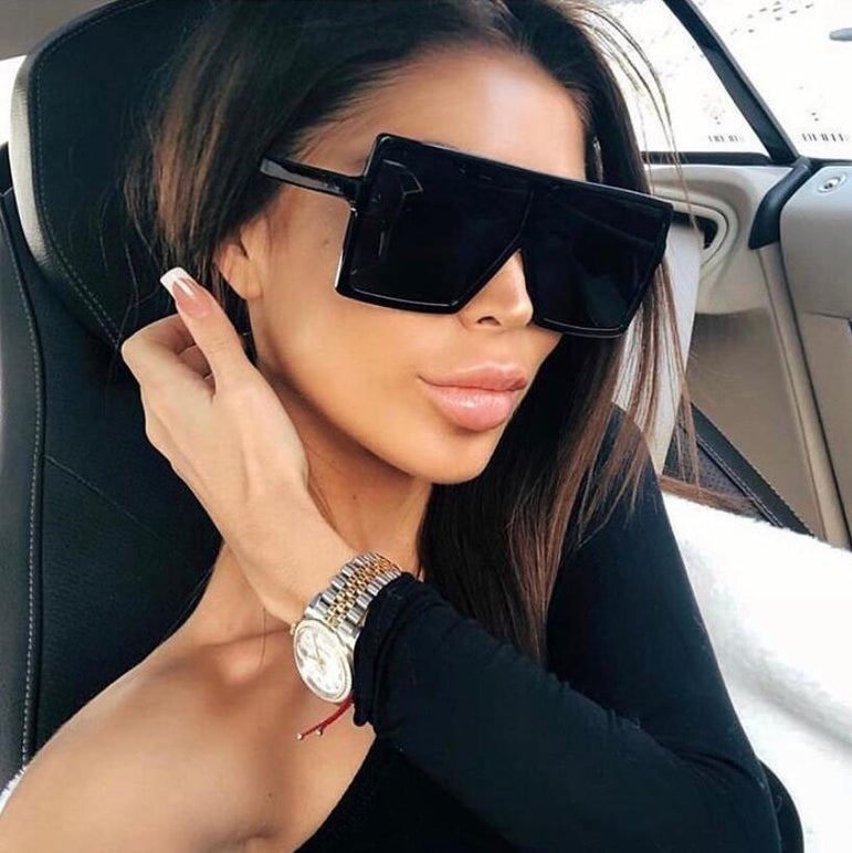 Oversized Women Sunglasses Square