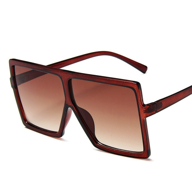 Oversized Women Sunglasses Square