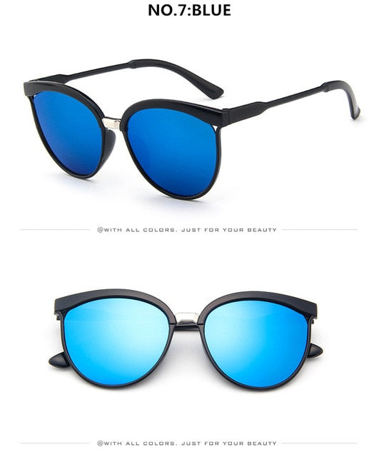 Outdoor Cat Eye Brand Designer Sunglasses