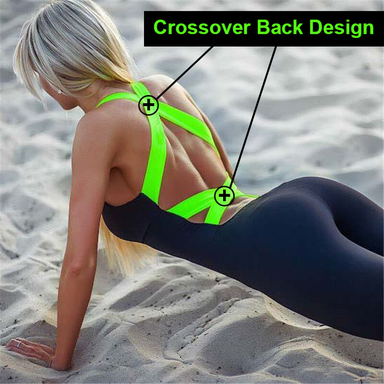 One Piece Clothing Backless Sport Suit