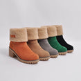 Fur Warm Snow Boots Ladies