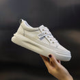 Genuine Leather Casual Shoes Women Sneakers