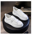 Genuine Leather Casual Shoes Women Sneakers