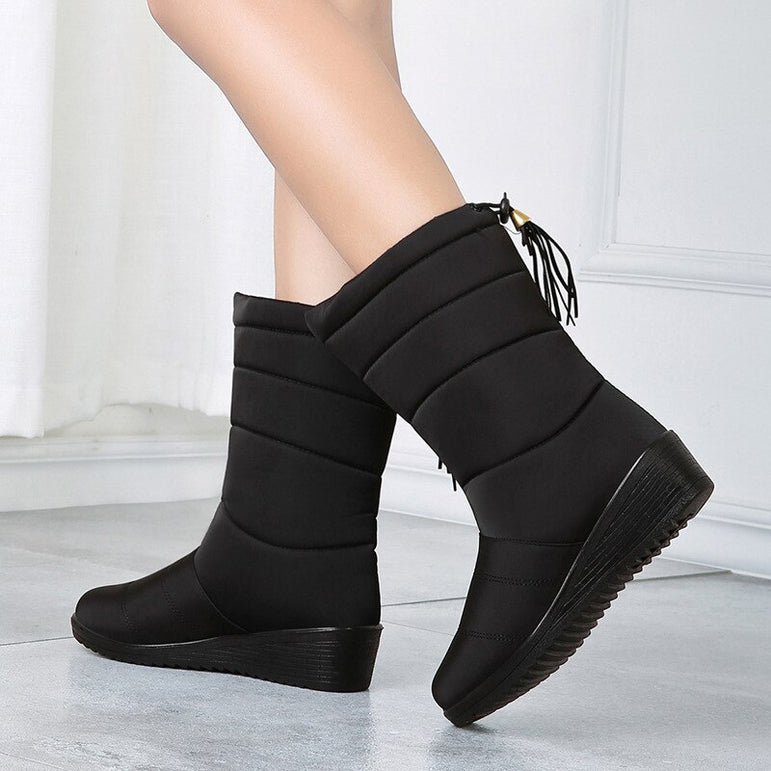 Winter Women Ankle Boots Waterproof