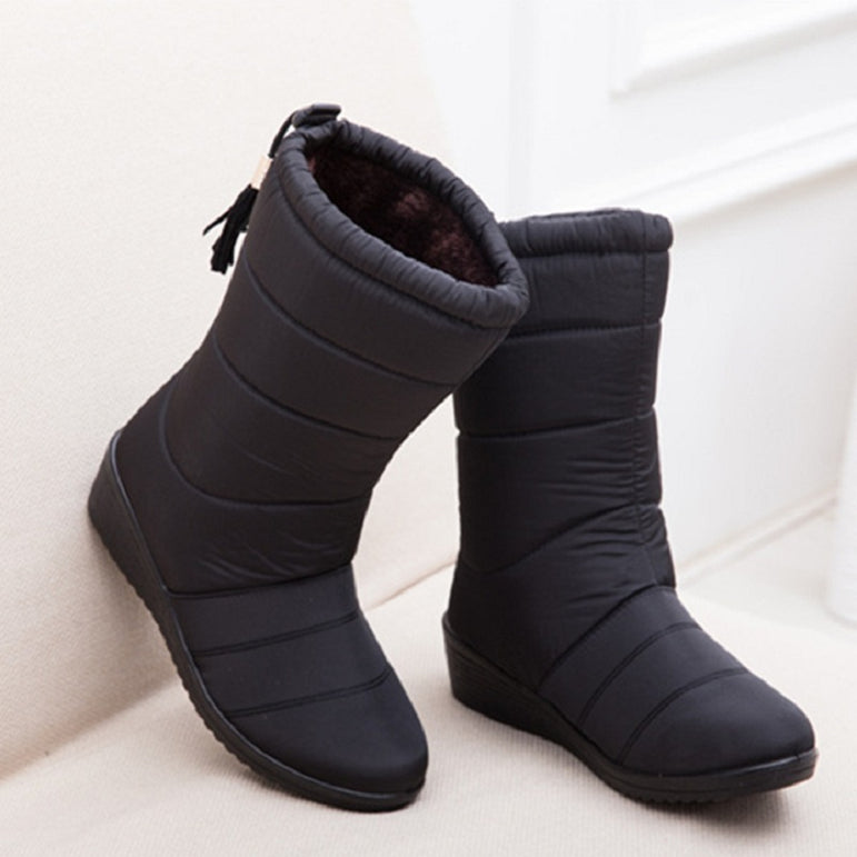 Winter Women Ankle Boots Waterproof