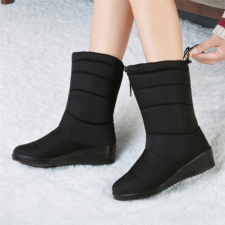 Winter Women Ankle Boots Waterproof