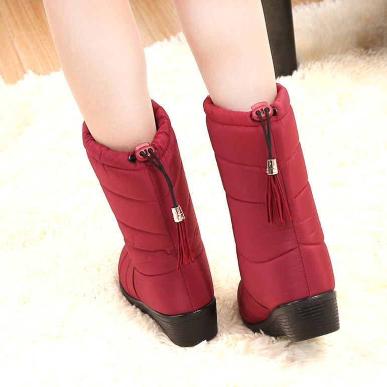 Winter Women Ankle Boots Waterproof