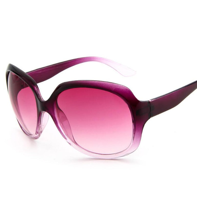 Retro Classic Sunglasses Women Oval Shape