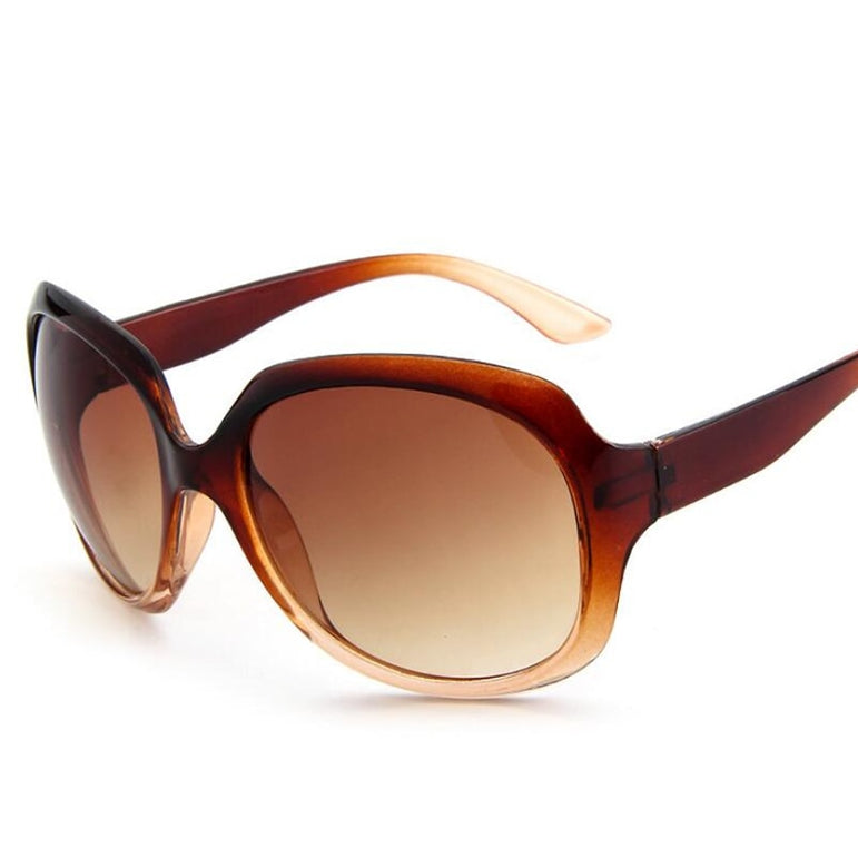 Retro Classic Sunglasses Women Oval Shape