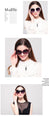 Retro Classic Sunglasses Women Oval Shape