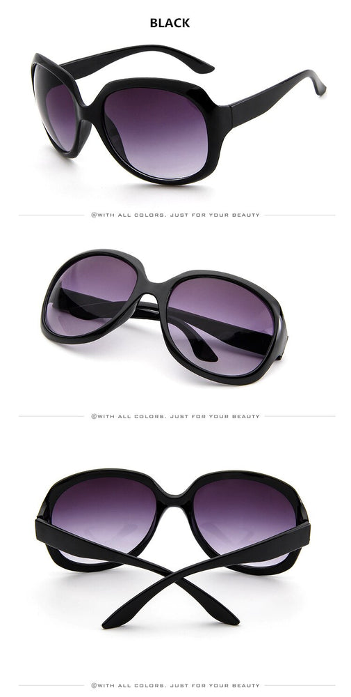 Retro Classic Sunglasses Women Oval Shape