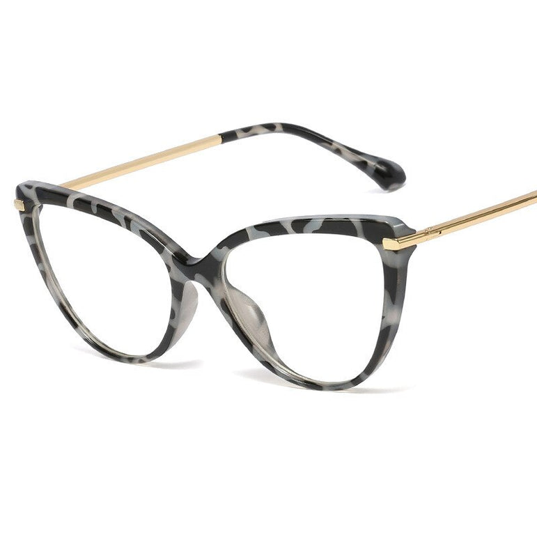 Transparent  Women Cat Eye Eyeglasses