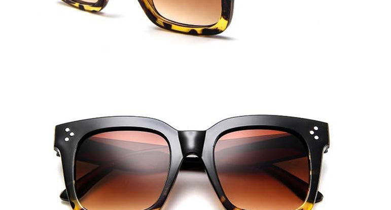 Square Fashion Luxury Sunglasses