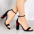 Woman Sandal Embroider High Heel