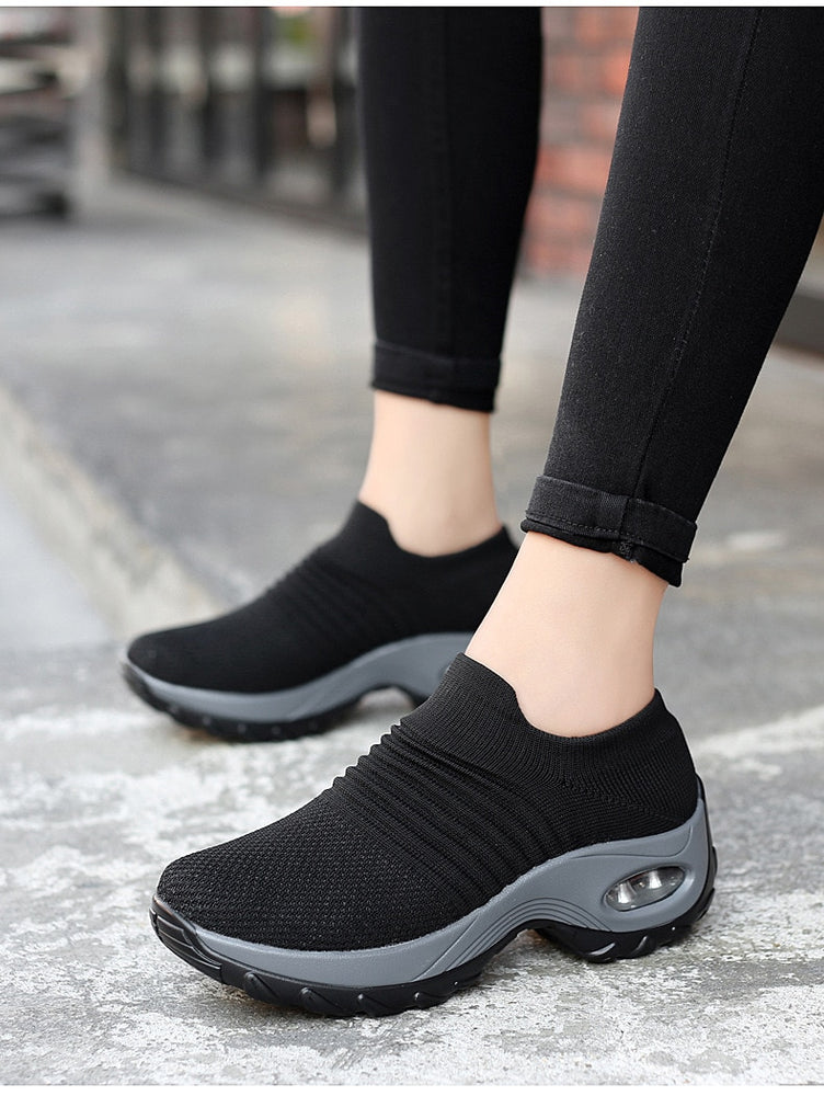 Women Platform Sneakers Spring