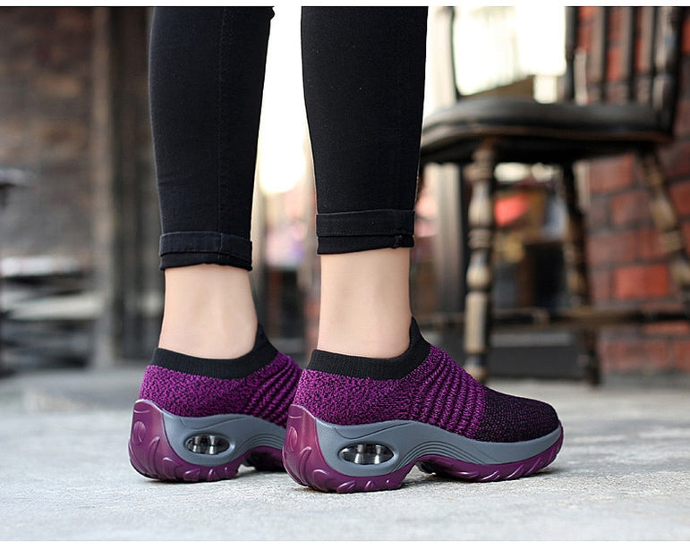 Women Platform Sneakers Spring