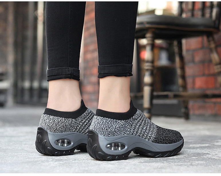 Women Platform Sneakers Spring