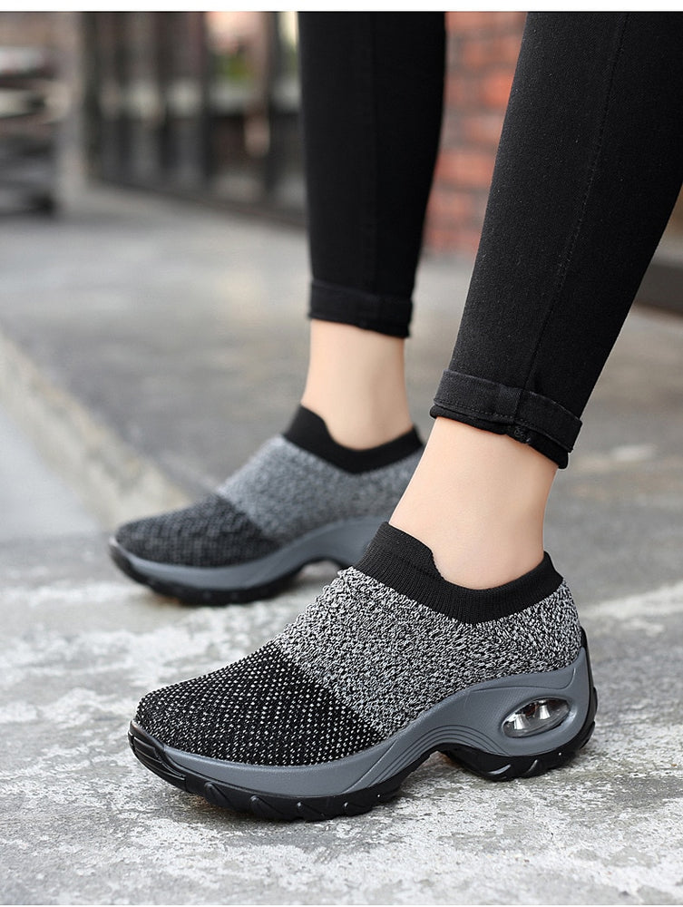 Women Platform Sneakers Spring