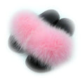 Women Real Fox Fur Slippers