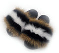 Women Real Fox Fur Slippers